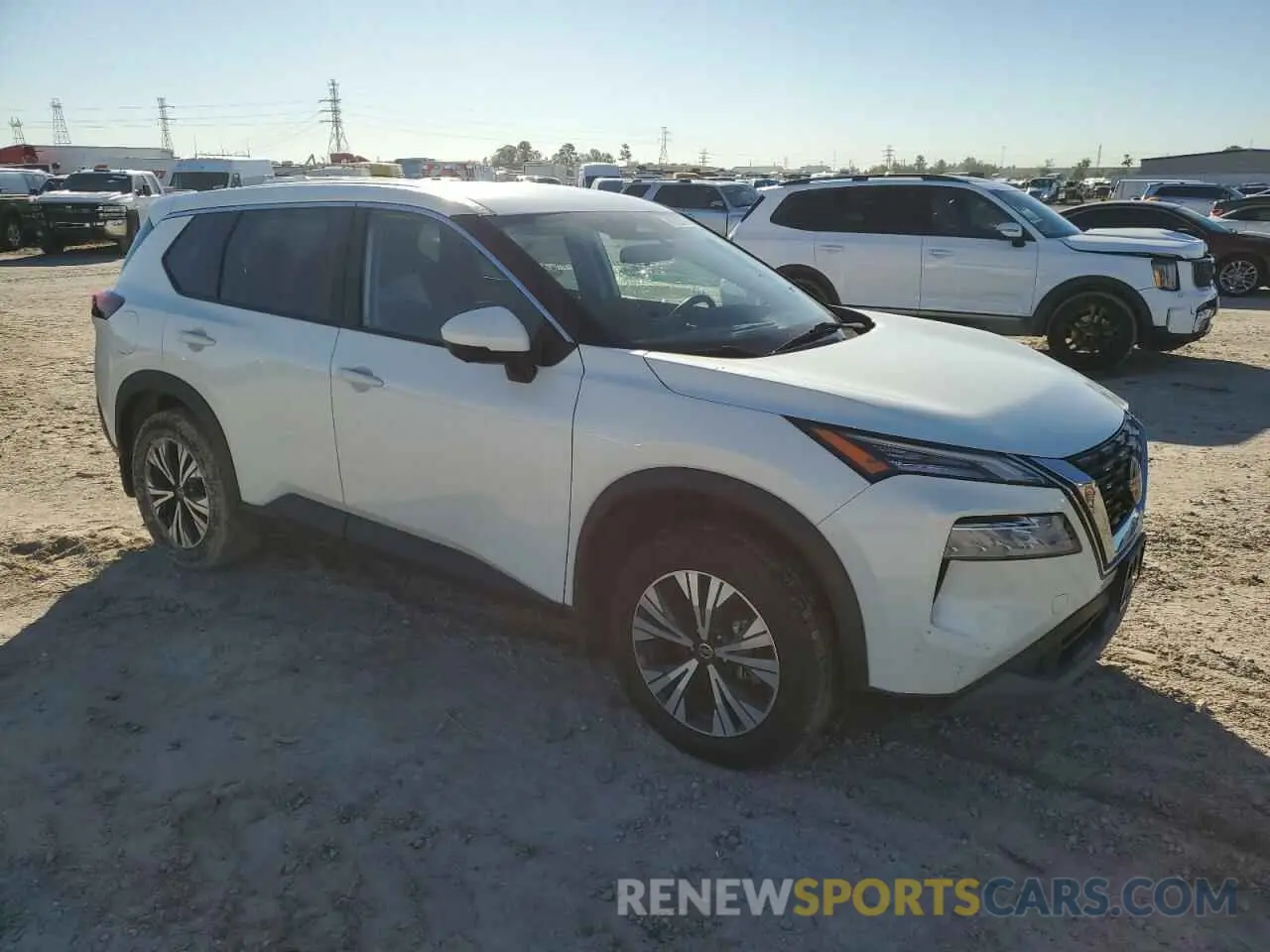 4 Photograph of a damaged car 5N1AT3BA6MC835930 NISSAN ROGUE 2021