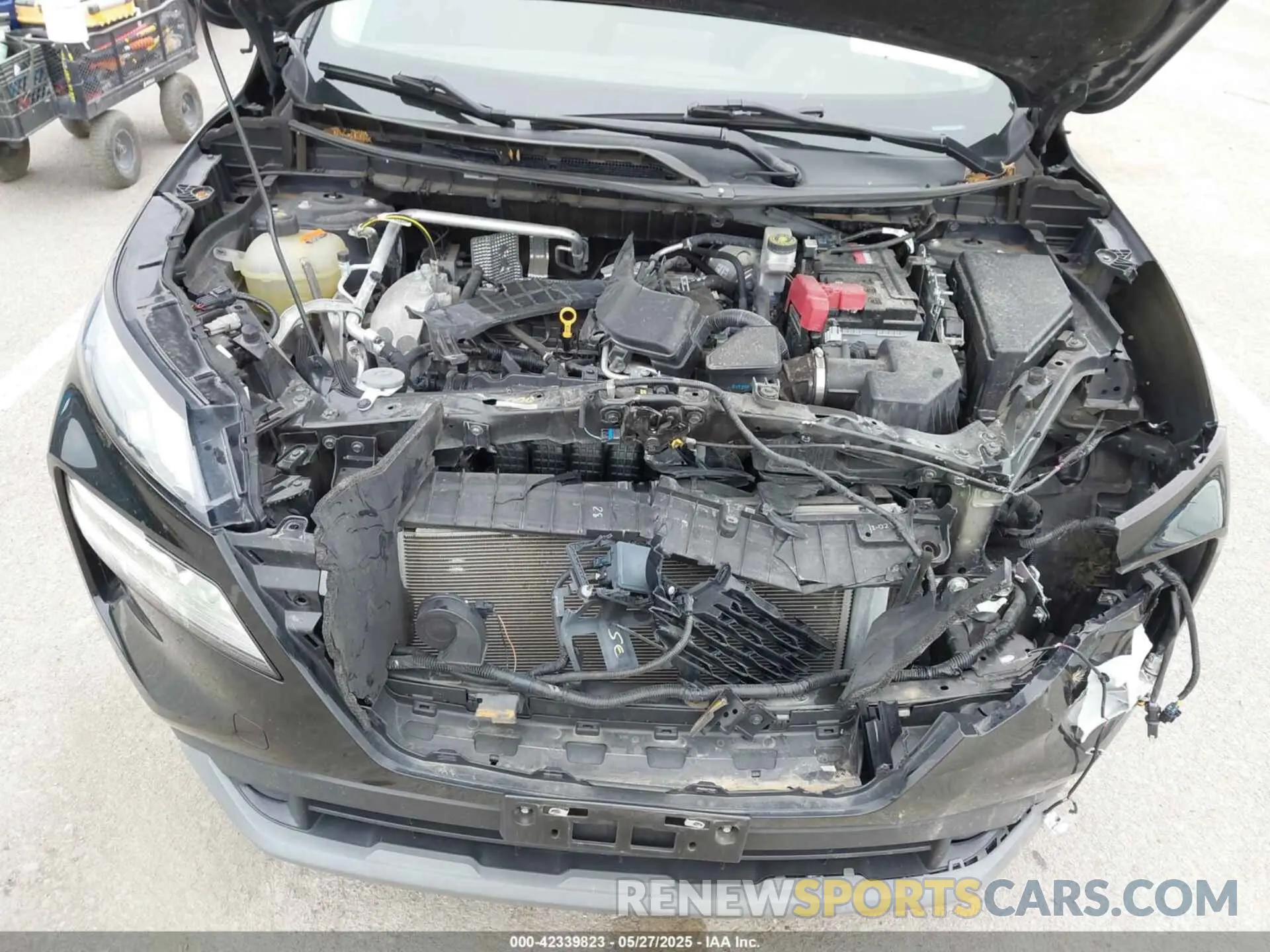 10 Photograph of a damaged car 5N1AT3BA7MC679283 NISSAN ROGUE 2021