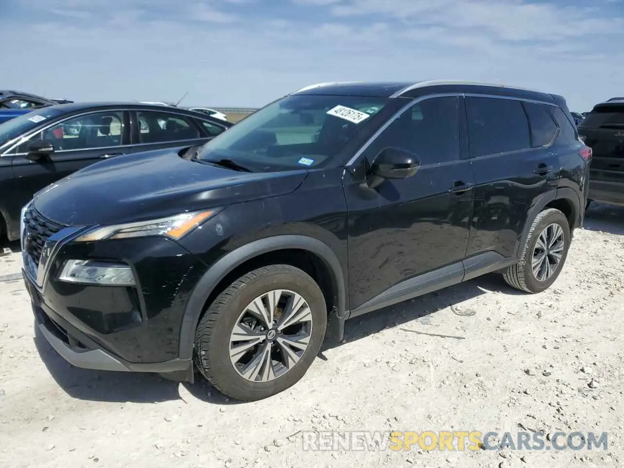 1 Photograph of a damaged car 5N1AT3BA7MC686668 NISSAN ROGUE 2021