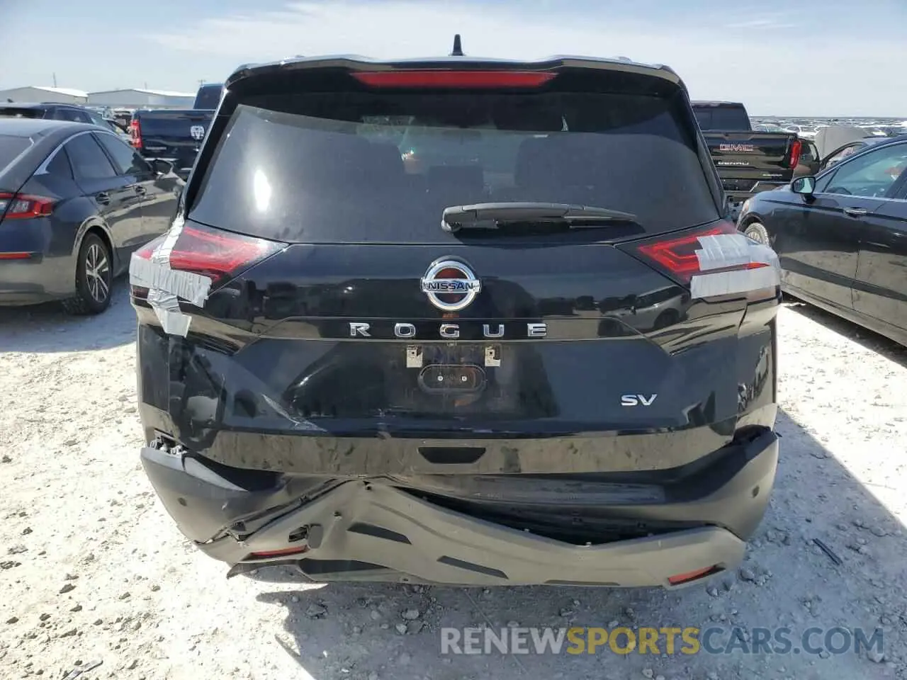 6 Photograph of a damaged car 5N1AT3BA7MC686668 NISSAN ROGUE 2021