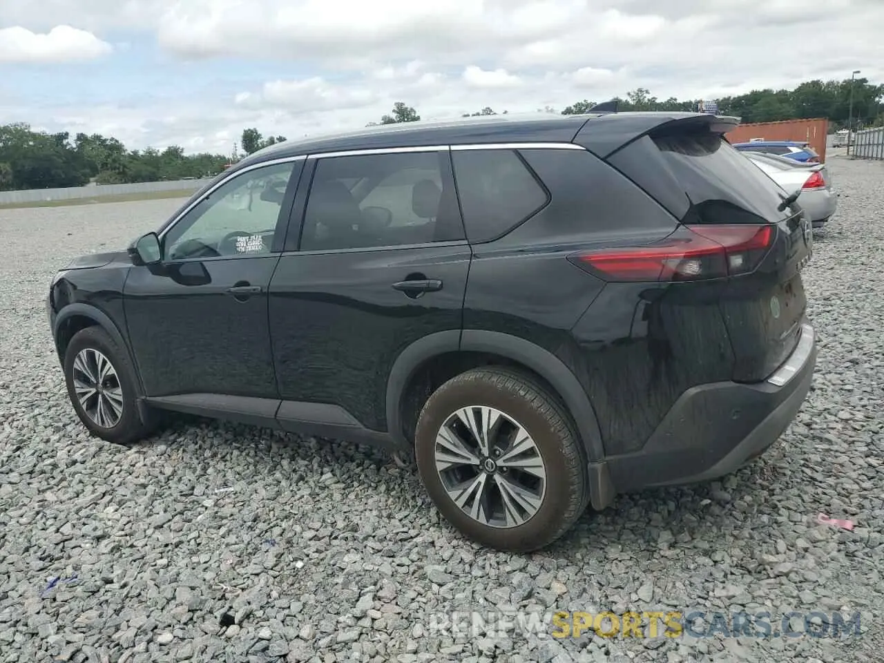 2 Photograph of a damaged car 5N1AT3BA7MC703324 NISSAN ROGUE 2021