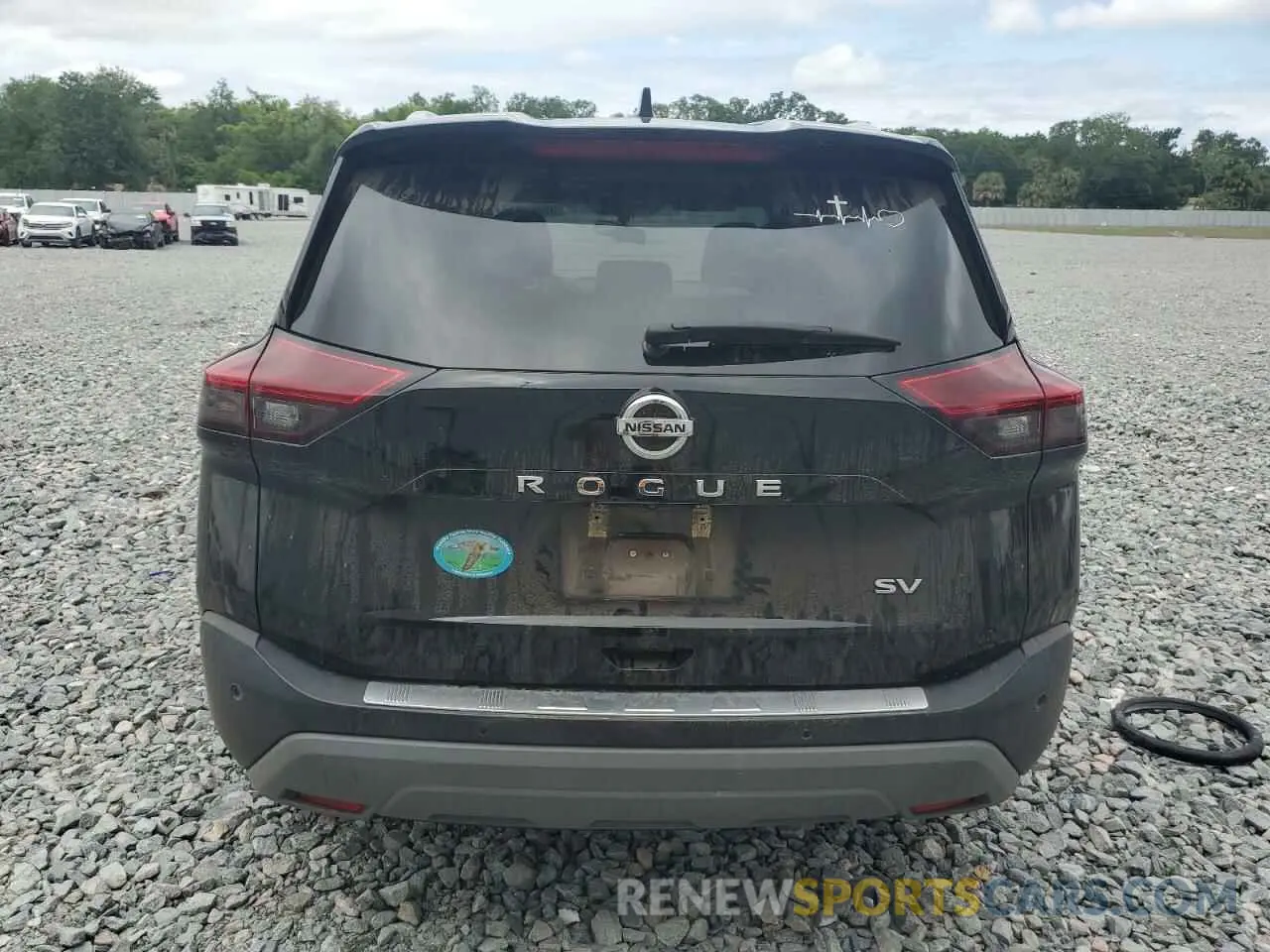 6 Photograph of a damaged car 5N1AT3BA7MC703324 NISSAN ROGUE 2021