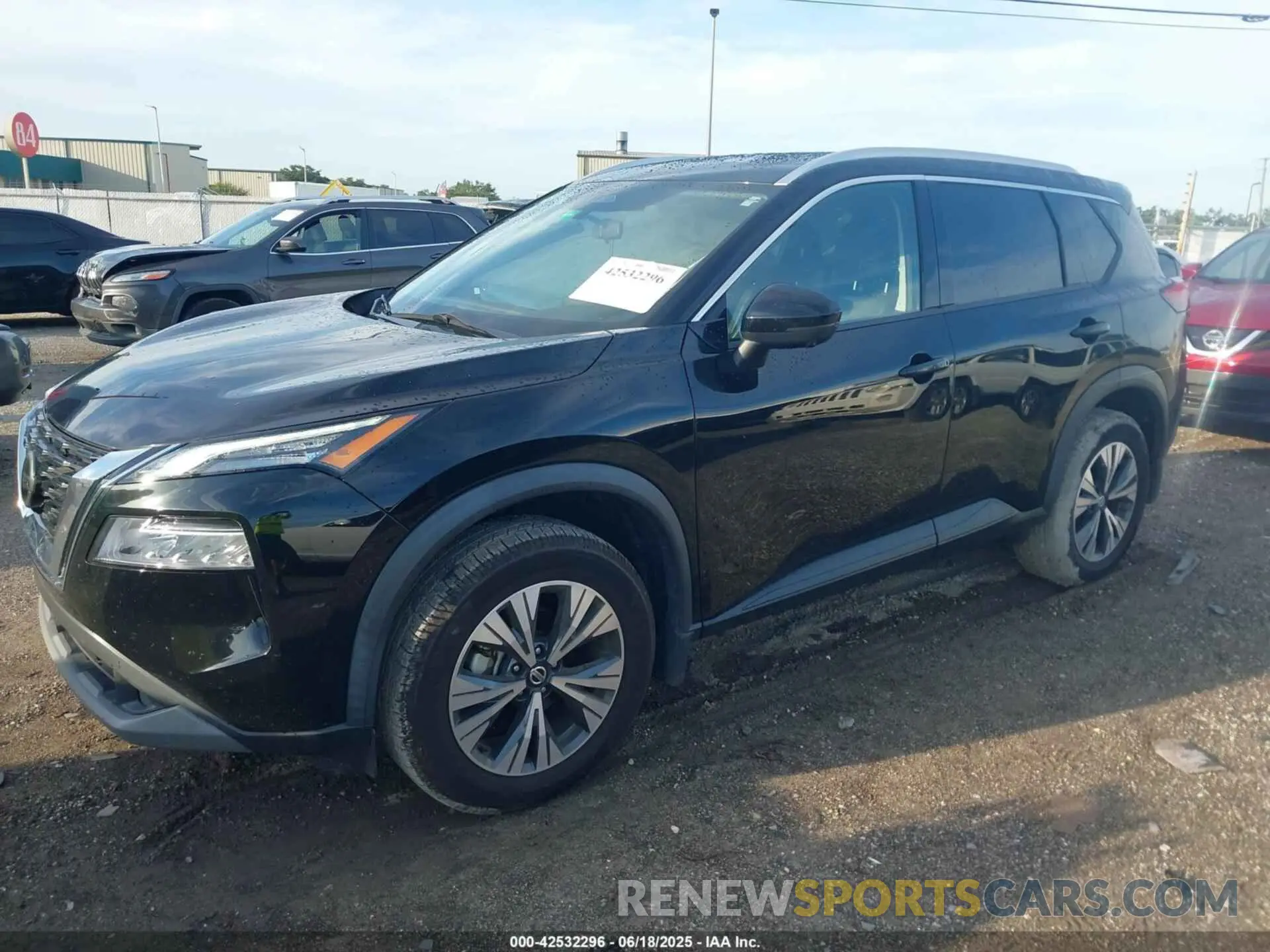 2 Photograph of a damaged car 5N1AT3BA7MC706935 NISSAN ROGUE 2021