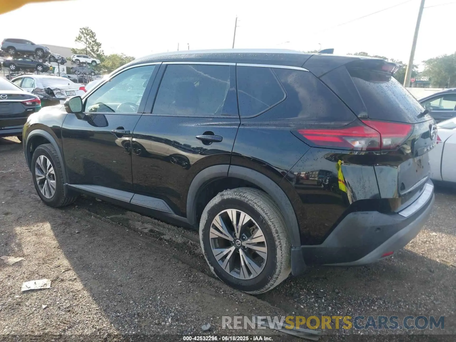 3 Photograph of a damaged car 5N1AT3BA7MC706935 NISSAN ROGUE 2021