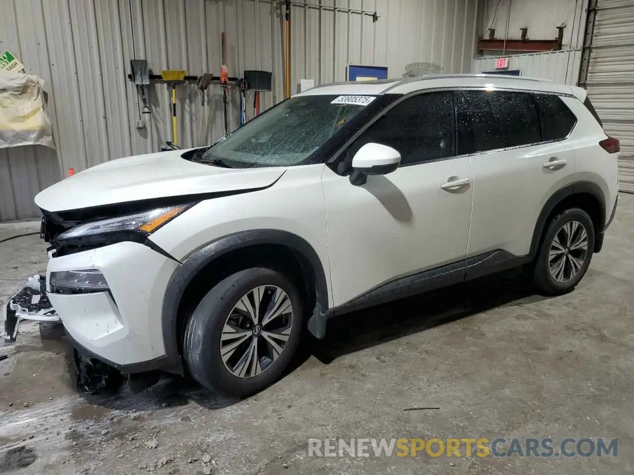 1 Photograph of a damaged car 5N1AT3BA7MC708670 NISSAN ROGUE 2021