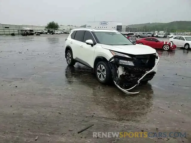 14 Photograph of a damaged car 5N1AT3BA7MC708670 NISSAN ROGUE 2021