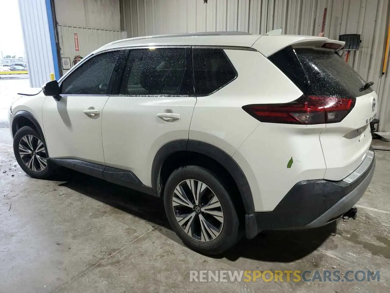 2 Photograph of a damaged car 5N1AT3BA7MC708670 NISSAN ROGUE 2021