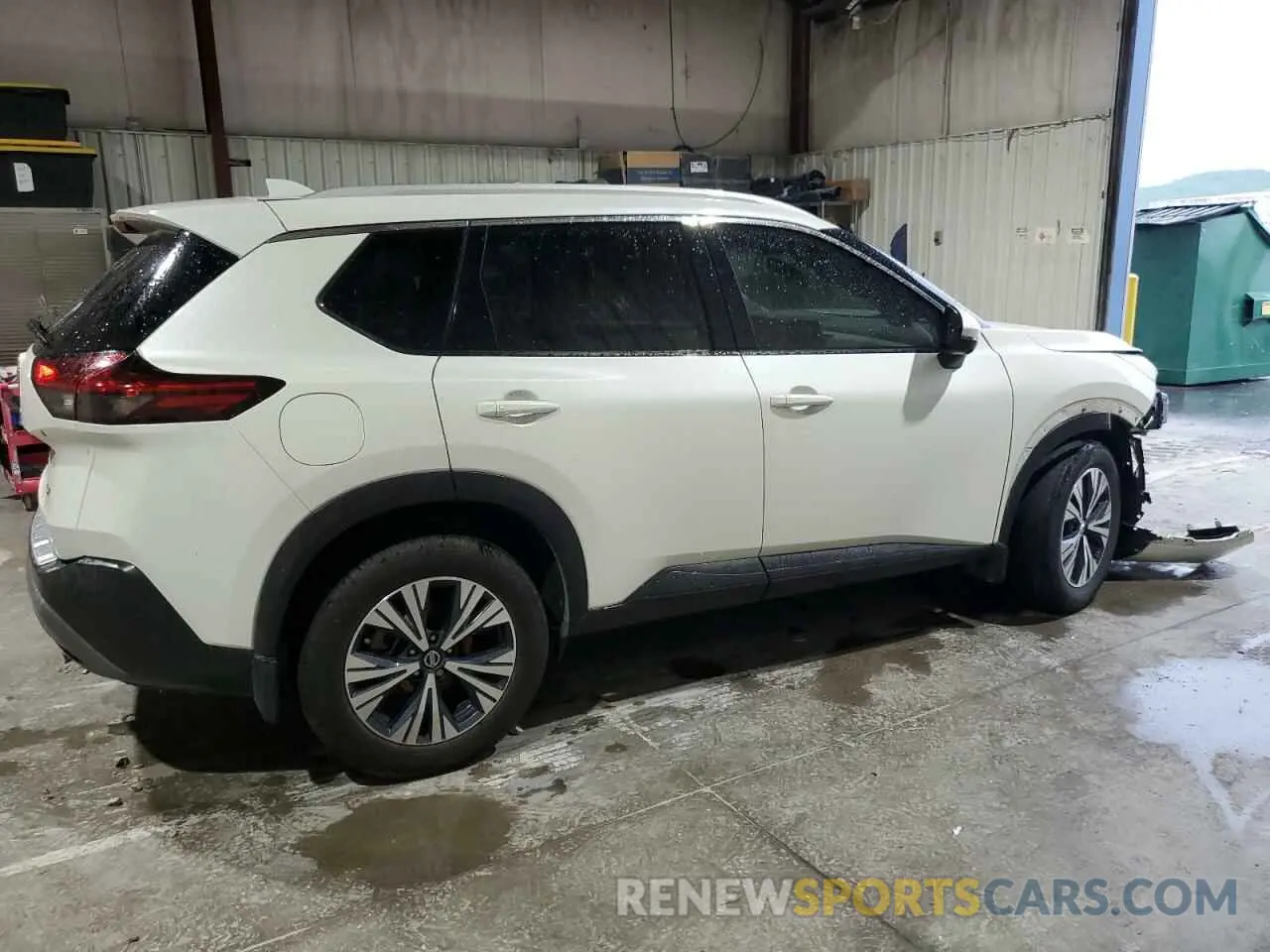 3 Photograph of a damaged car 5N1AT3BA7MC708670 NISSAN ROGUE 2021