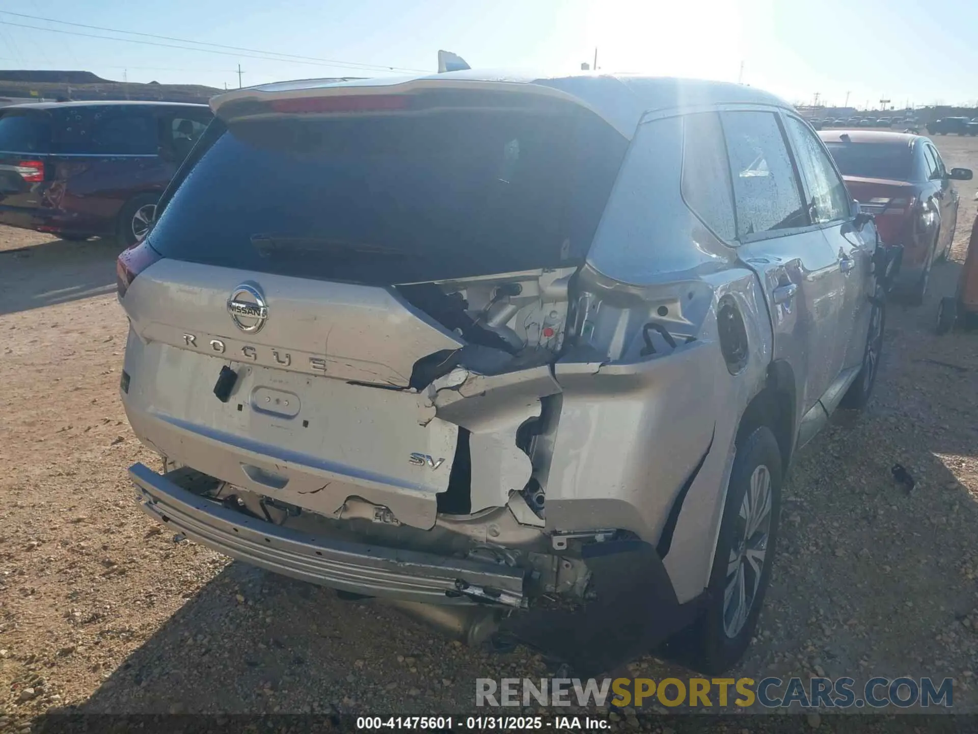 16 Photograph of a damaged car 5N1AT3BA7MC720155 NISSAN ROGUE 2021