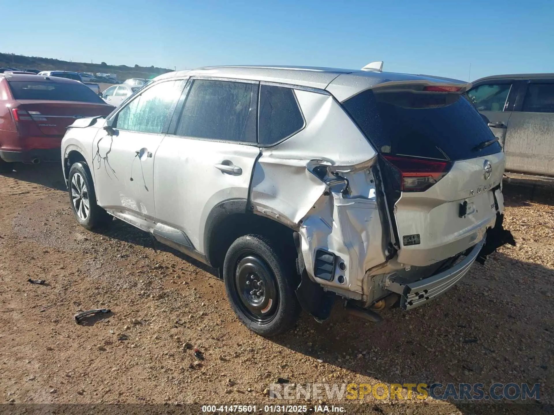 3 Photograph of a damaged car 5N1AT3BA7MC720155 NISSAN ROGUE 2021