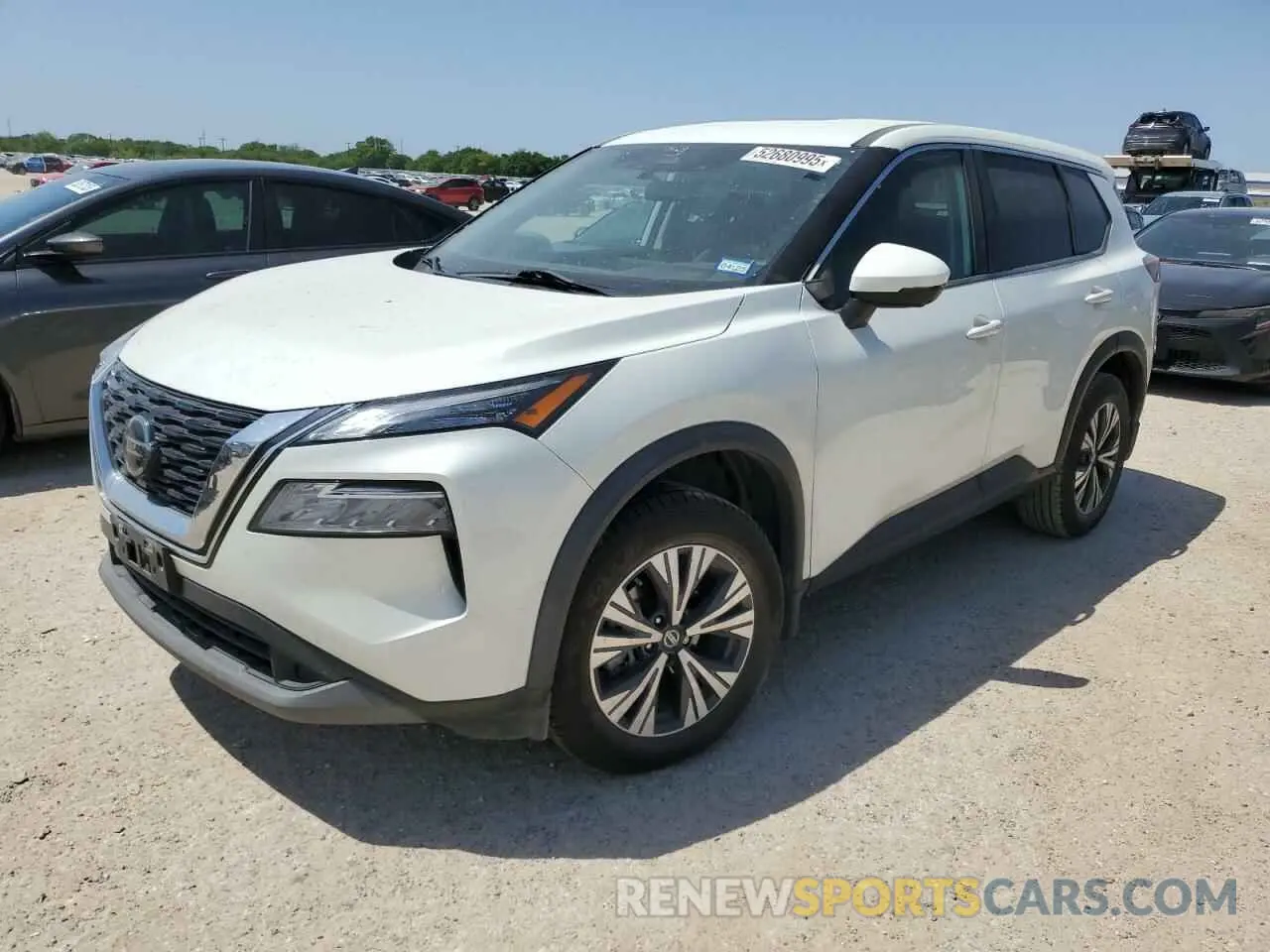 1 Photograph of a damaged car 5N1AT3BA7MC754189 NISSAN ROGUE 2021