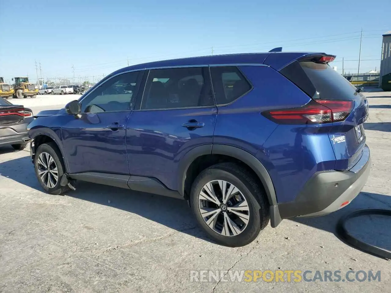 2 Photograph of a damaged car 5N1AT3BA7MC757089 NISSAN ROGUE 2021
