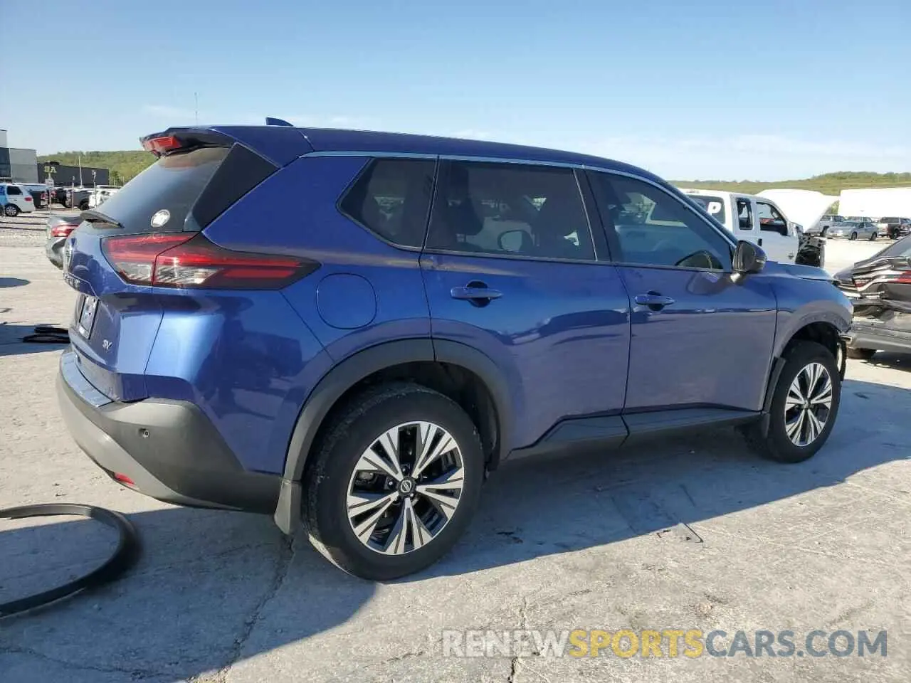 3 Photograph of a damaged car 5N1AT3BA7MC757089 NISSAN ROGUE 2021