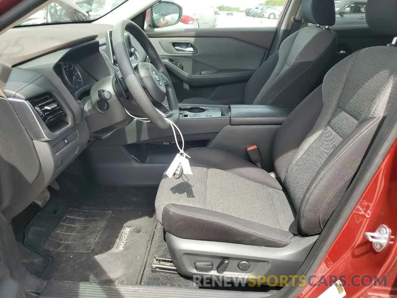 7 Photograph of a damaged car 5N1AT3BA7MC777651 NISSAN ROGUE 2021