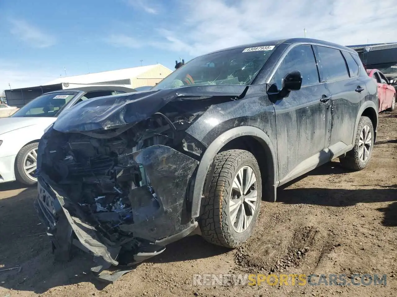 1 Photograph of a damaged car 5N1AT3BA7MC802029 NISSAN ROGUE 2021