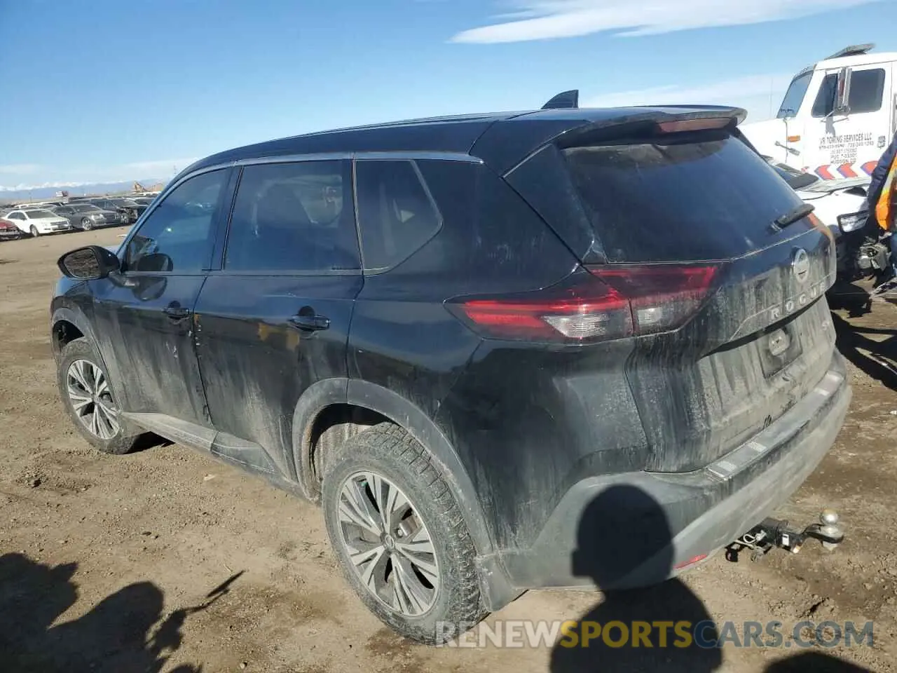 2 Photograph of a damaged car 5N1AT3BA7MC802029 NISSAN ROGUE 2021