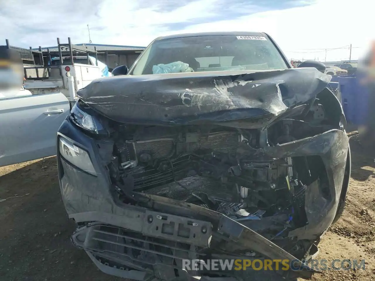 5 Photograph of a damaged car 5N1AT3BA7MC802029 NISSAN ROGUE 2021