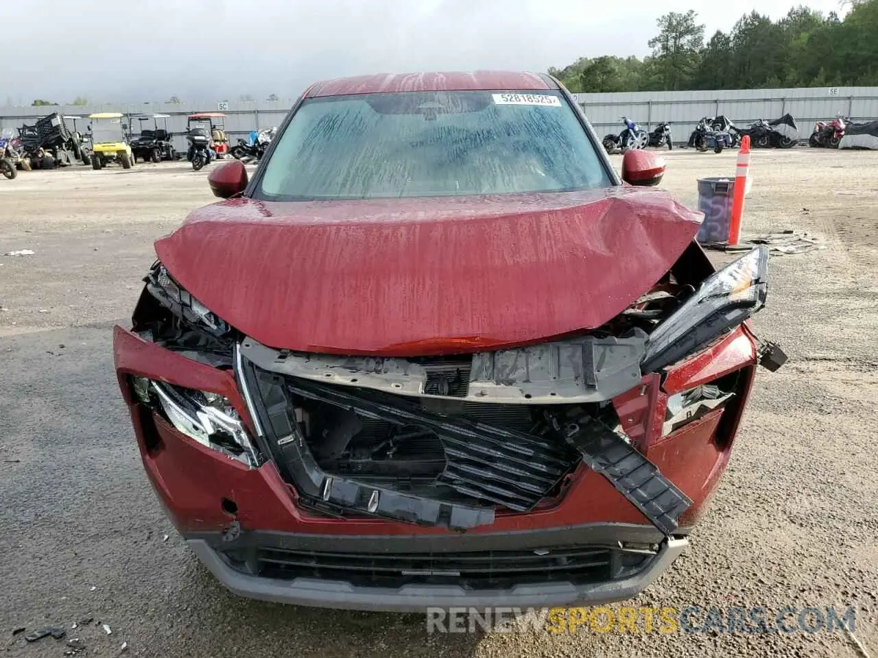 5 Photograph of a damaged car 5N1AT3BA7MC827190 NISSAN ROGUE 2021