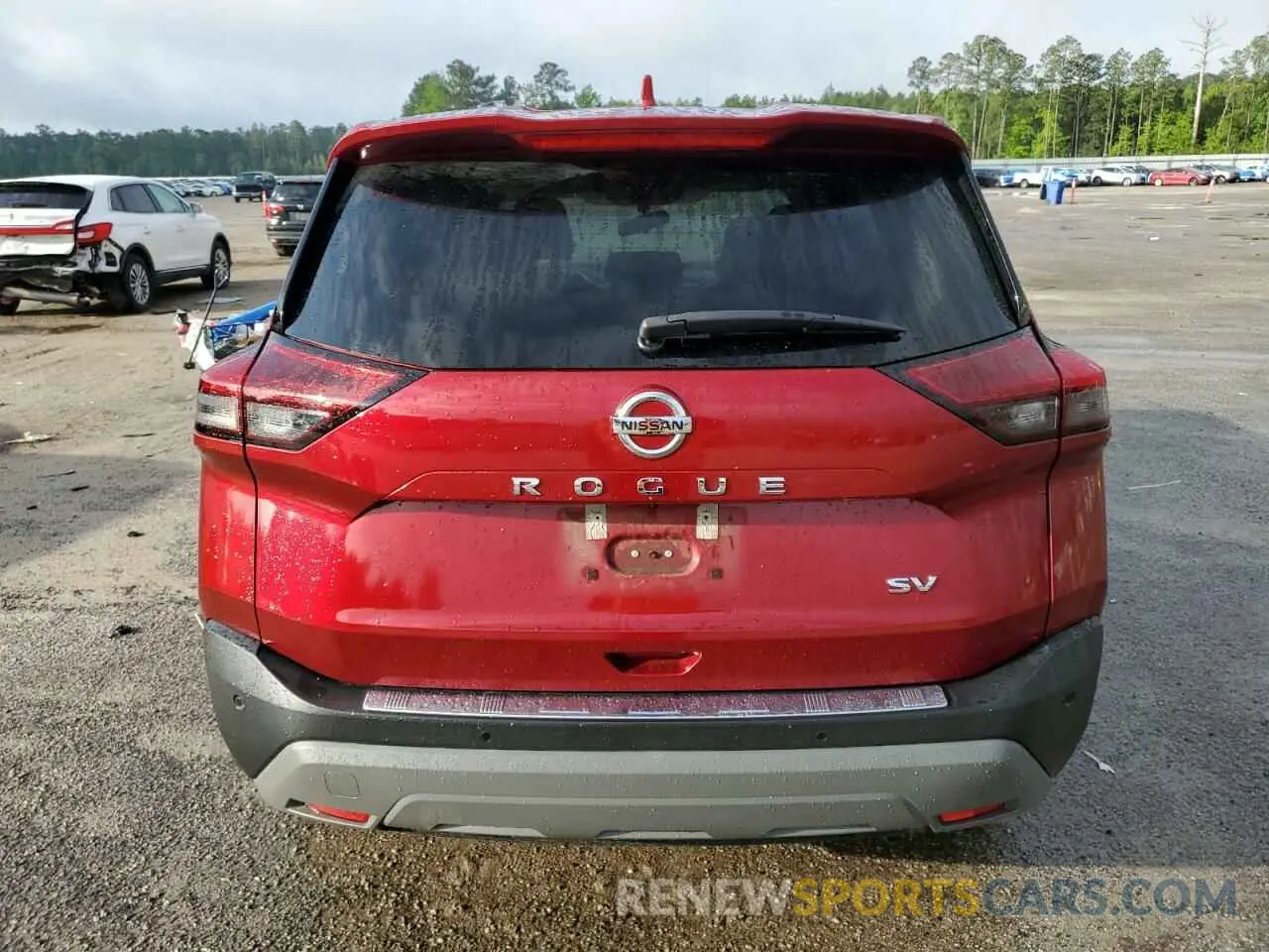 6 Photograph of a damaged car 5N1AT3BA7MC827190 NISSAN ROGUE 2021