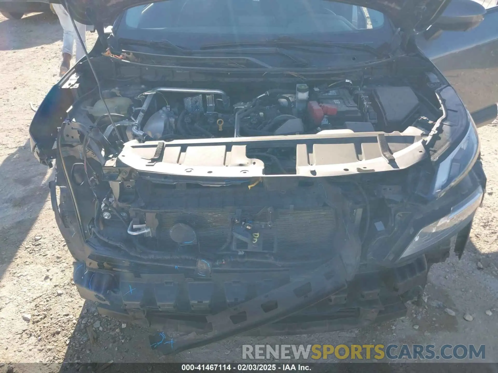 10 Photograph of a damaged car 5N1AT3BA8MC670432 NISSAN ROGUE 2021