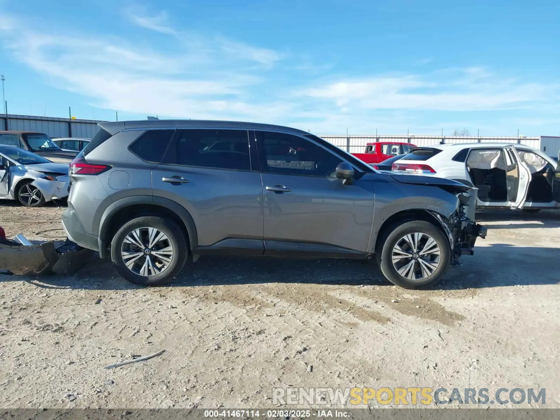 14 Photograph of a damaged car 5N1AT3BA8MC670432 NISSAN ROGUE 2021
