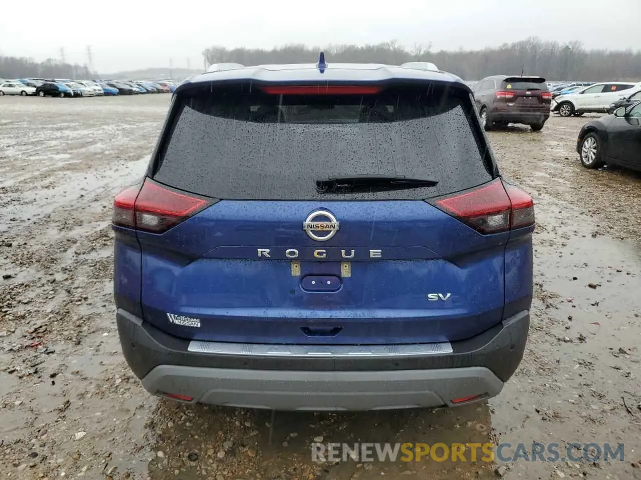 6 Photograph of a damaged car 5N1AT3BA8MC696187 NISSAN ROGUE 2021