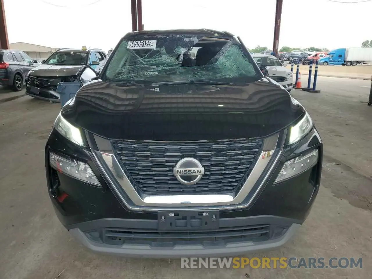 5 Photograph of a damaged car 5N1AT3BA8MC703705 NISSAN ROGUE 2021