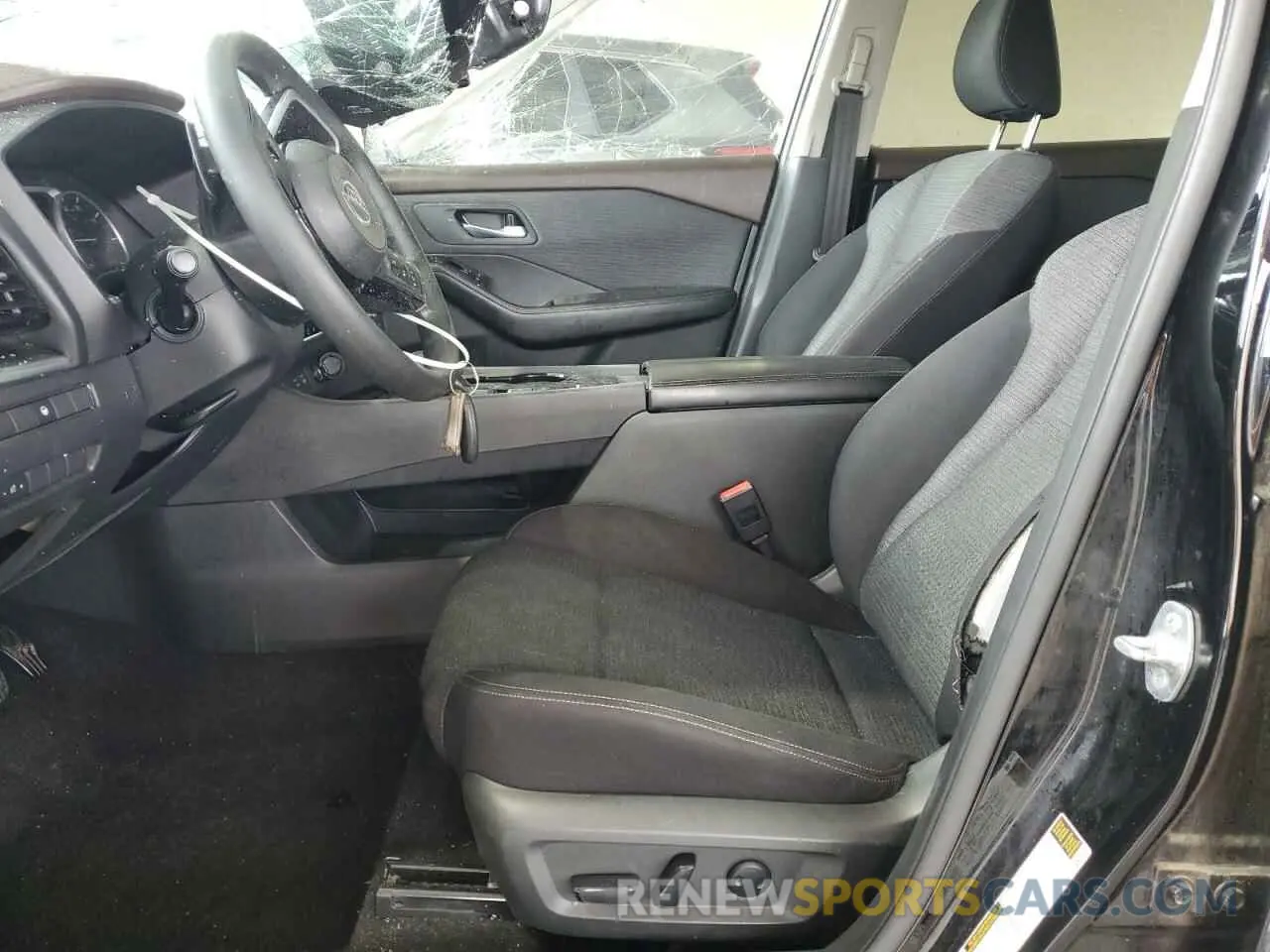 7 Photograph of a damaged car 5N1AT3BA8MC703705 NISSAN ROGUE 2021