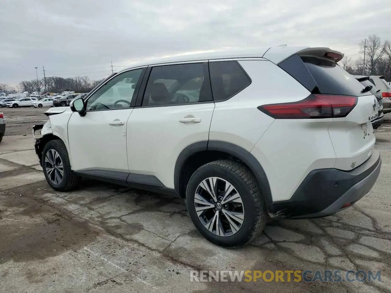 2 Photograph of a damaged car 5N1AT3BA8MC704451 NISSAN ROGUE 2021