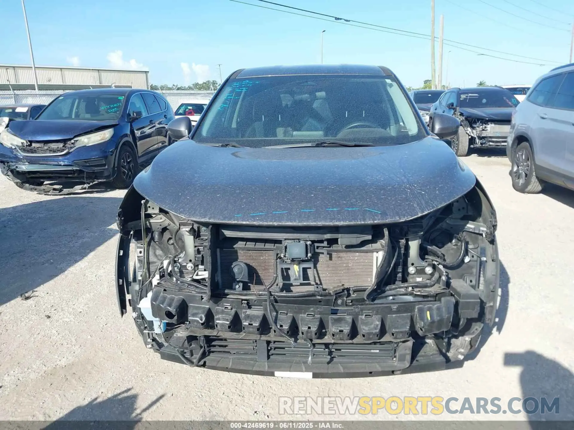 13 Photograph of a damaged car 5N1AT3BA8MC706460 NISSAN ROGUE 2021