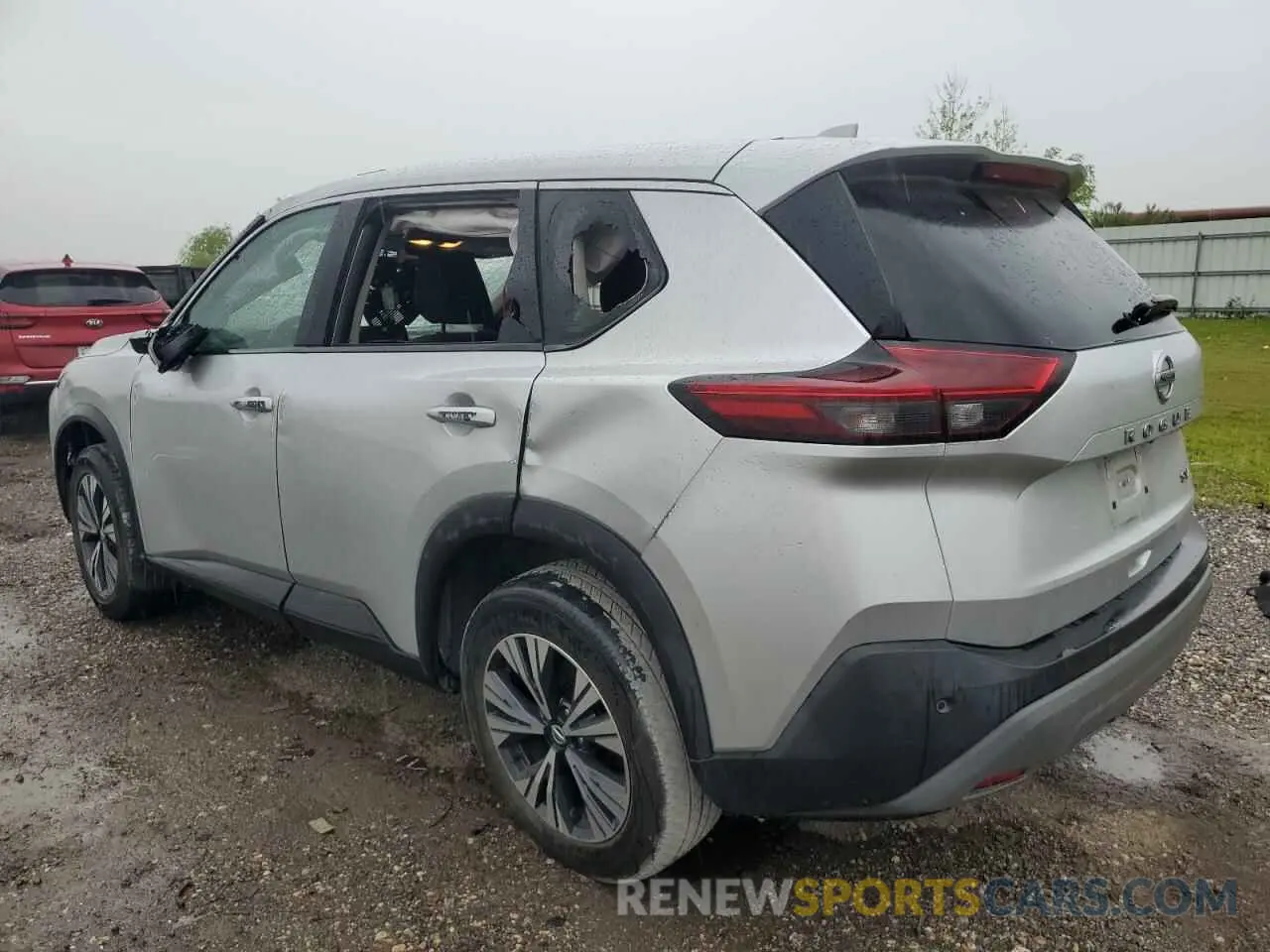 2 Photograph of a damaged car 5N1AT3BA8MC725297 NISSAN ROGUE 2021