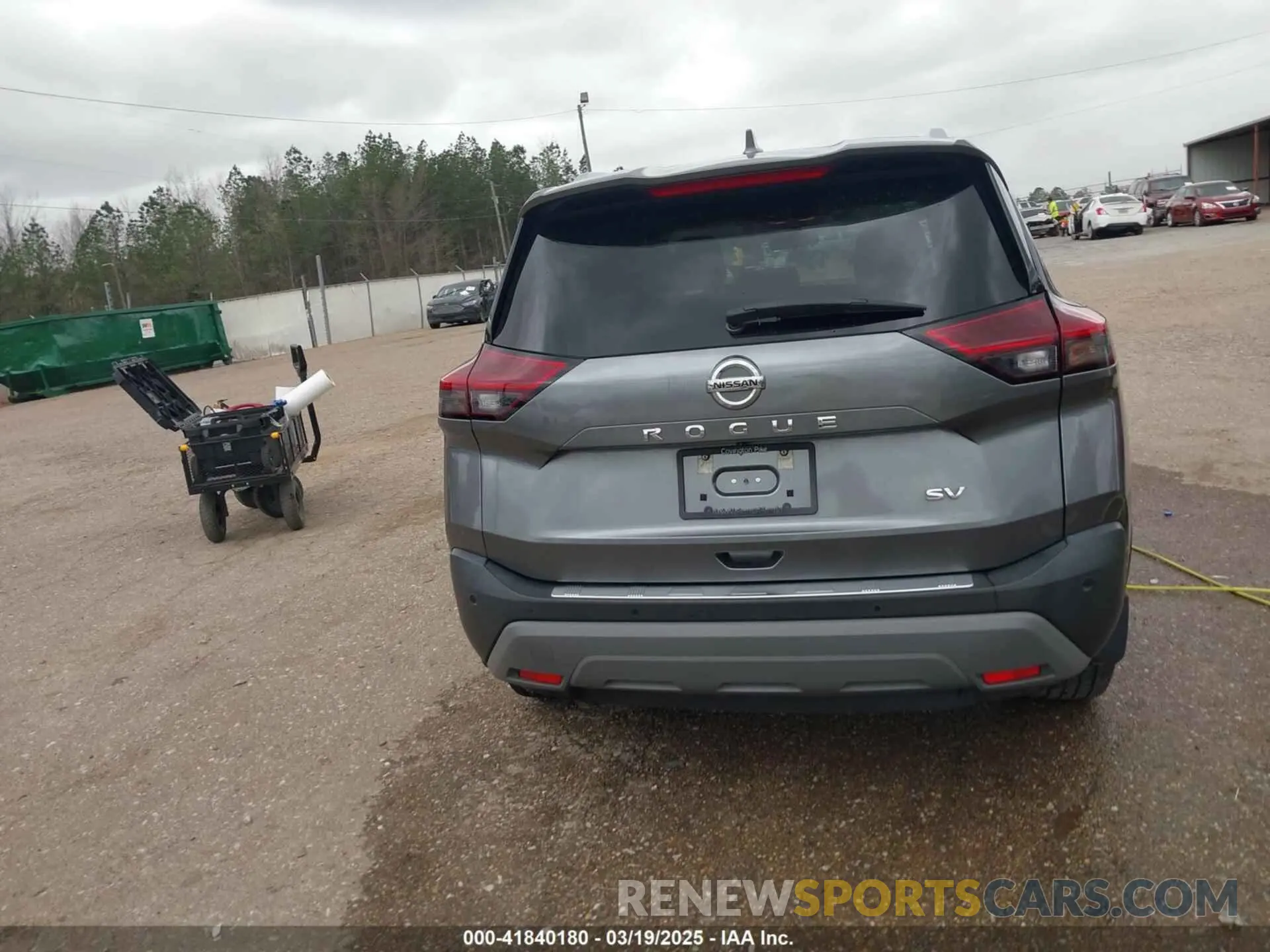 16 Photograph of a damaged car 5N1AT3BA8MC750619 NISSAN ROGUE 2021