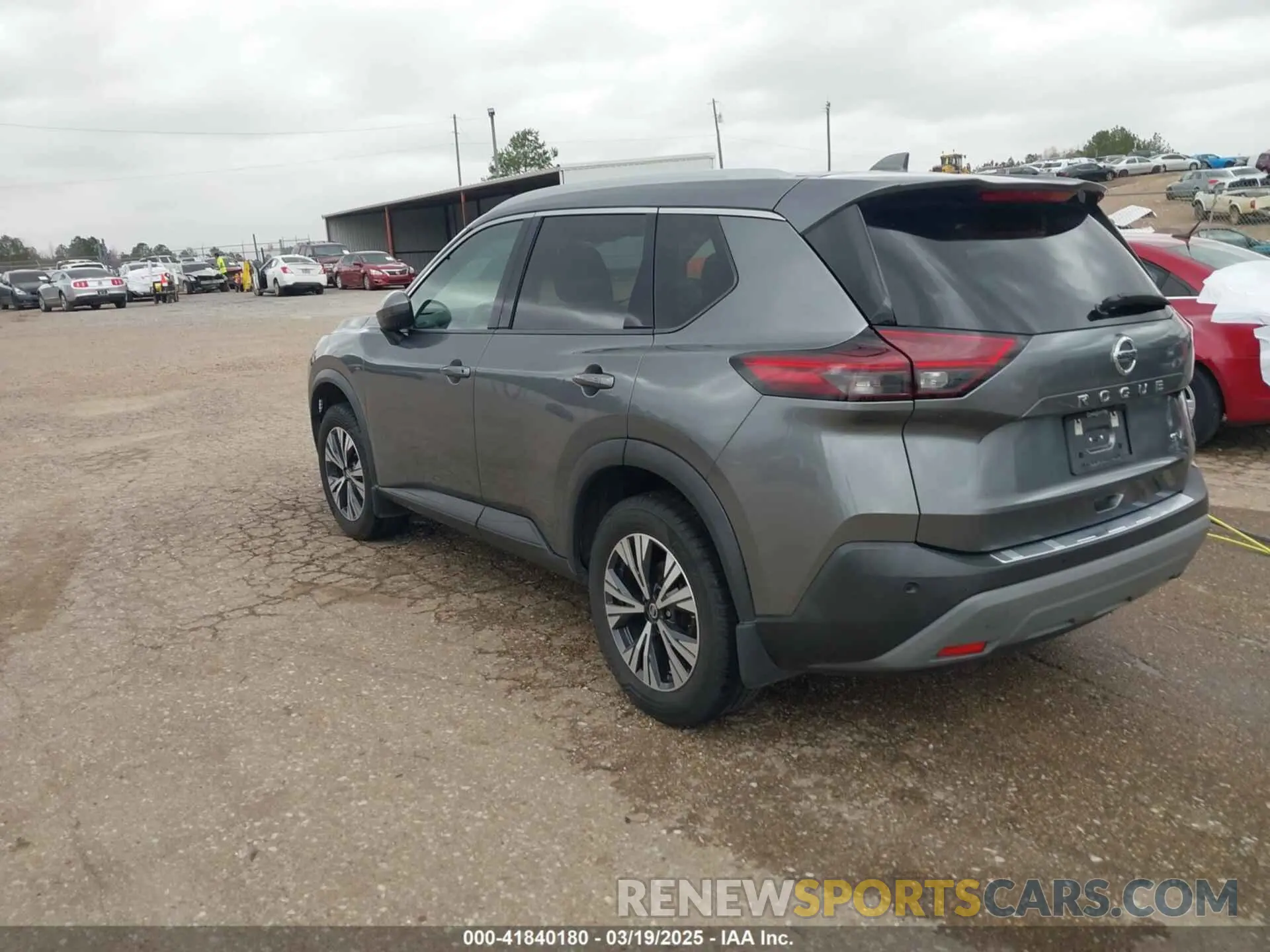 3 Photograph of a damaged car 5N1AT3BA8MC750619 NISSAN ROGUE 2021