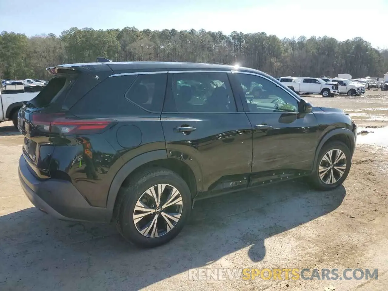 3 Photograph of a damaged car 5N1AT3BA8MC766562 NISSAN ROGUE 2021