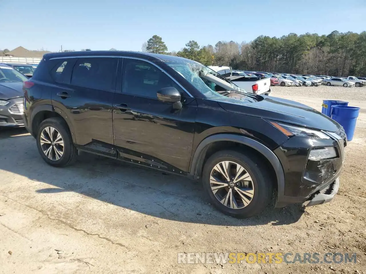 4 Photograph of a damaged car 5N1AT3BA8MC766562 NISSAN ROGUE 2021