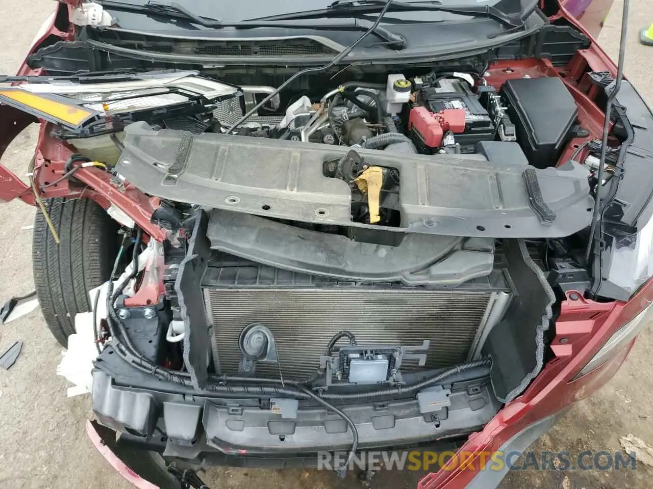 12 Photograph of a damaged car 5N1AT3BA8MC784740 NISSAN ROGUE 2021