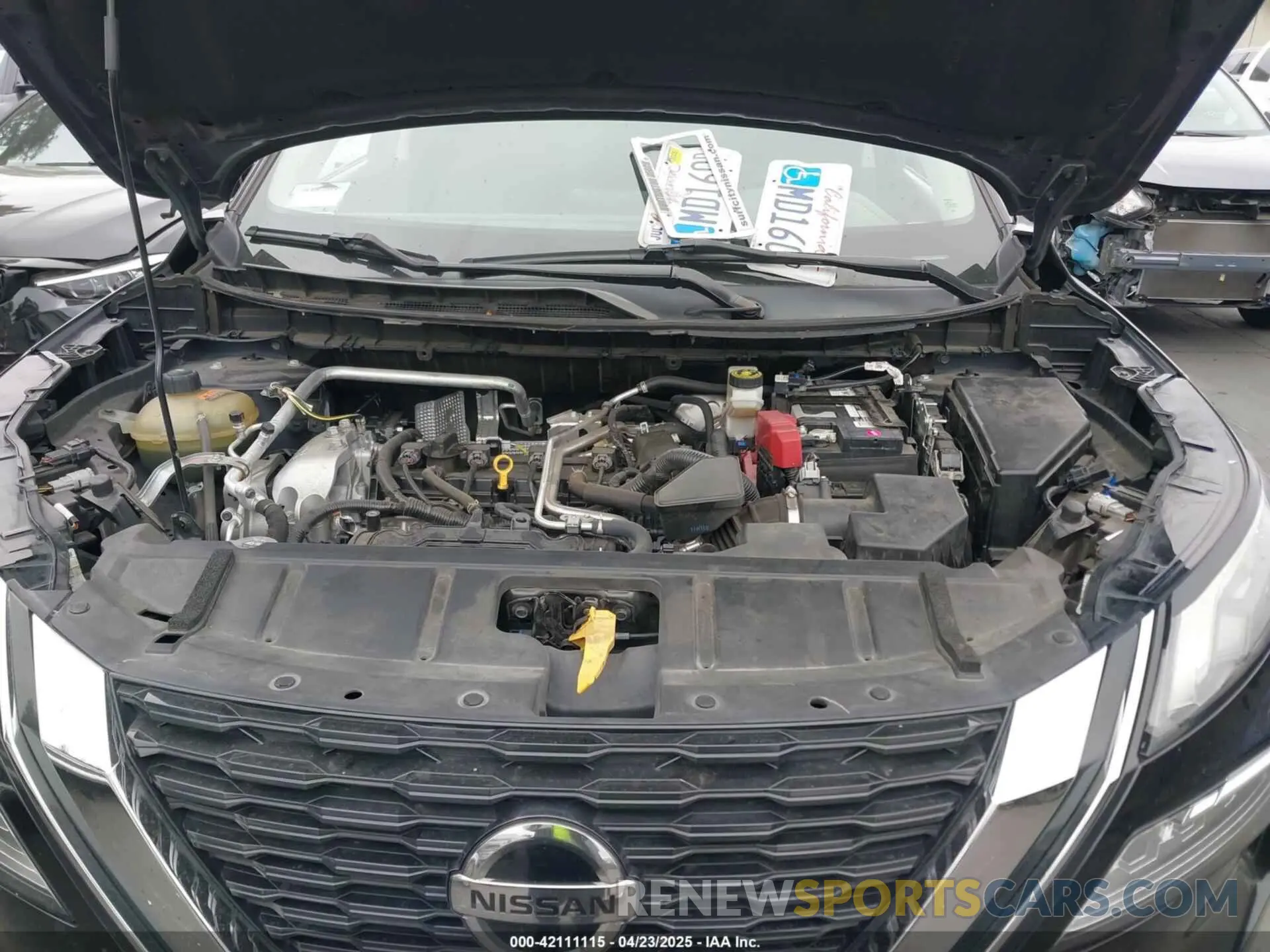 10 Photograph of a damaged car 5N1AT3BA8MC792708 NISSAN ROGUE 2021