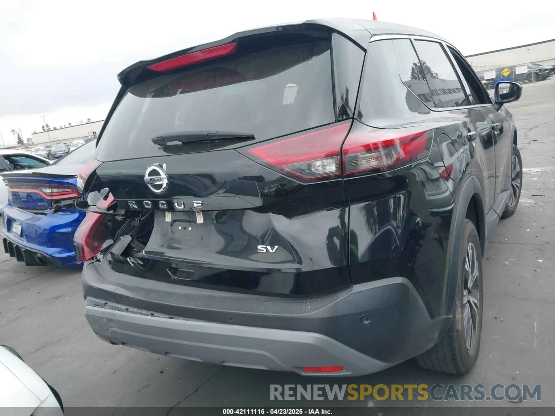 16 Photograph of a damaged car 5N1AT3BA8MC792708 NISSAN ROGUE 2021