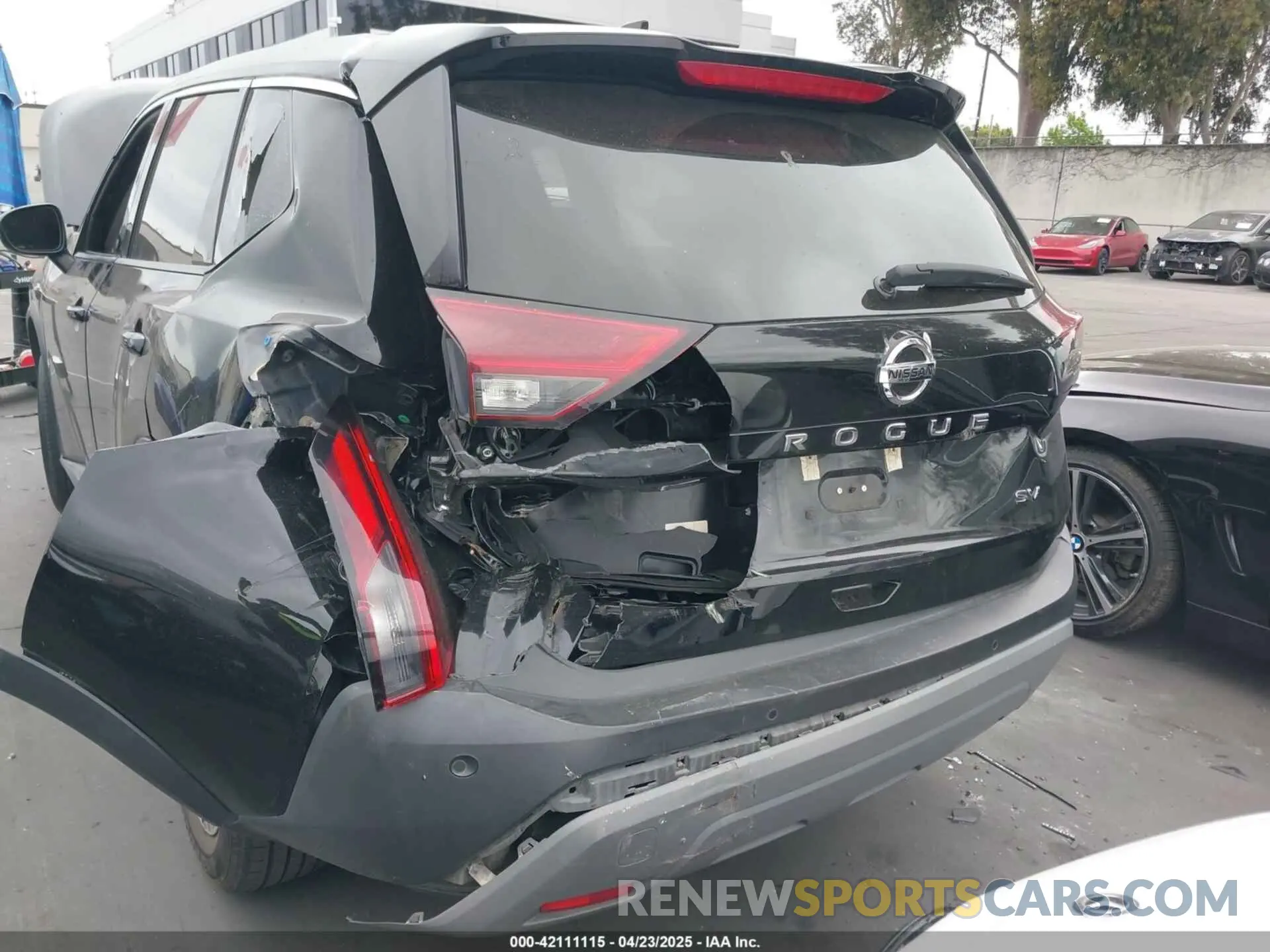 6 Photograph of a damaged car 5N1AT3BA8MC792708 NISSAN ROGUE 2021
