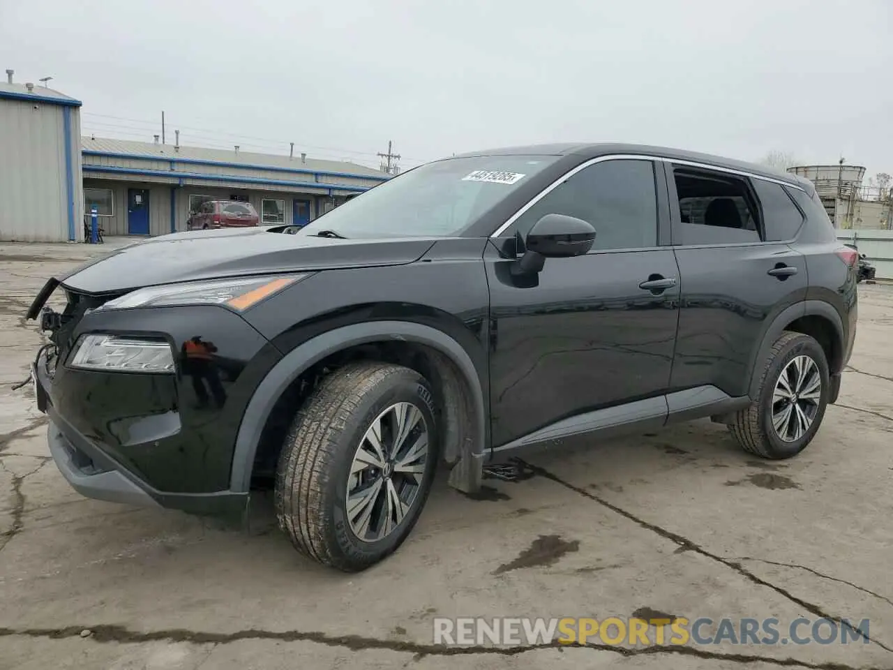 1 Photograph of a damaged car 5N1AT3BA8MC793406 NISSAN ROGUE 2021