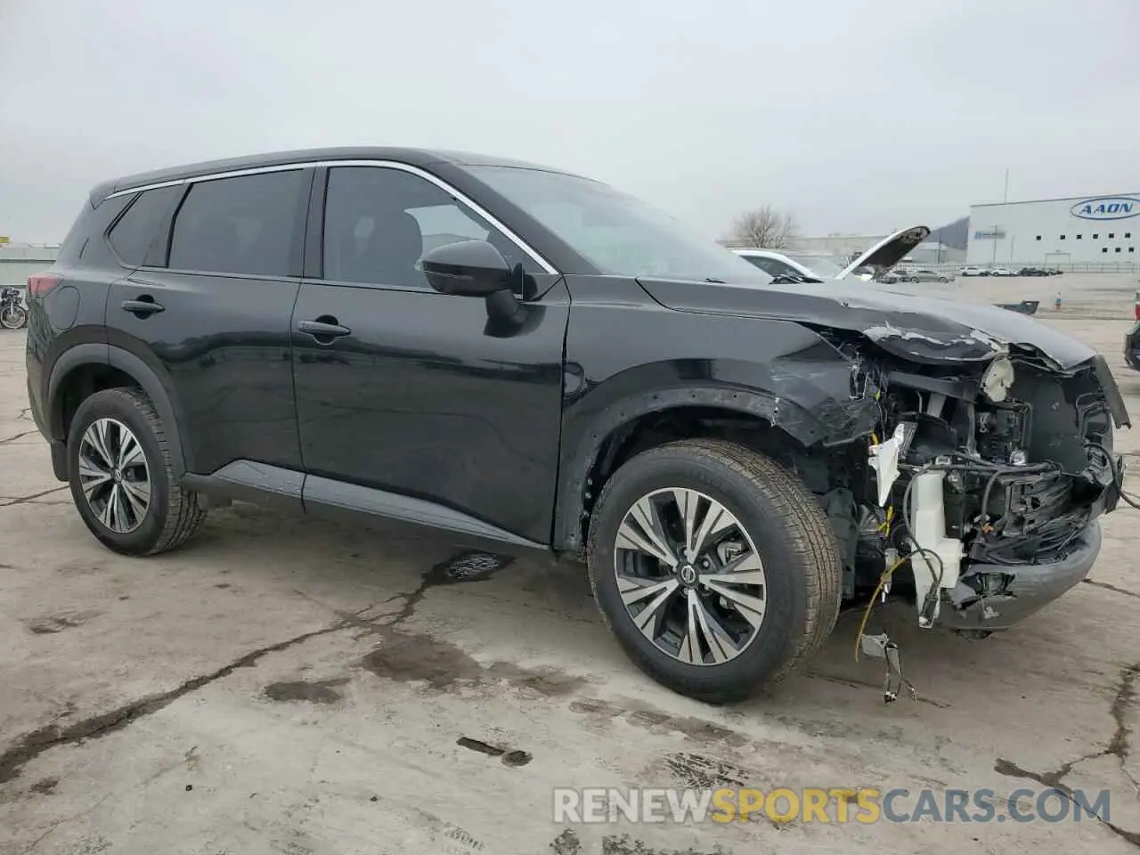 4 Photograph of a damaged car 5N1AT3BA8MC793406 NISSAN ROGUE 2021