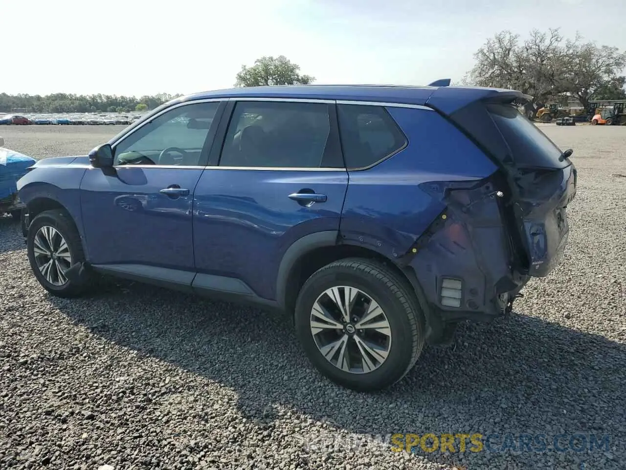 2 Photograph of a damaged car 5N1AT3BA8MC803822 NISSAN ROGUE 2021