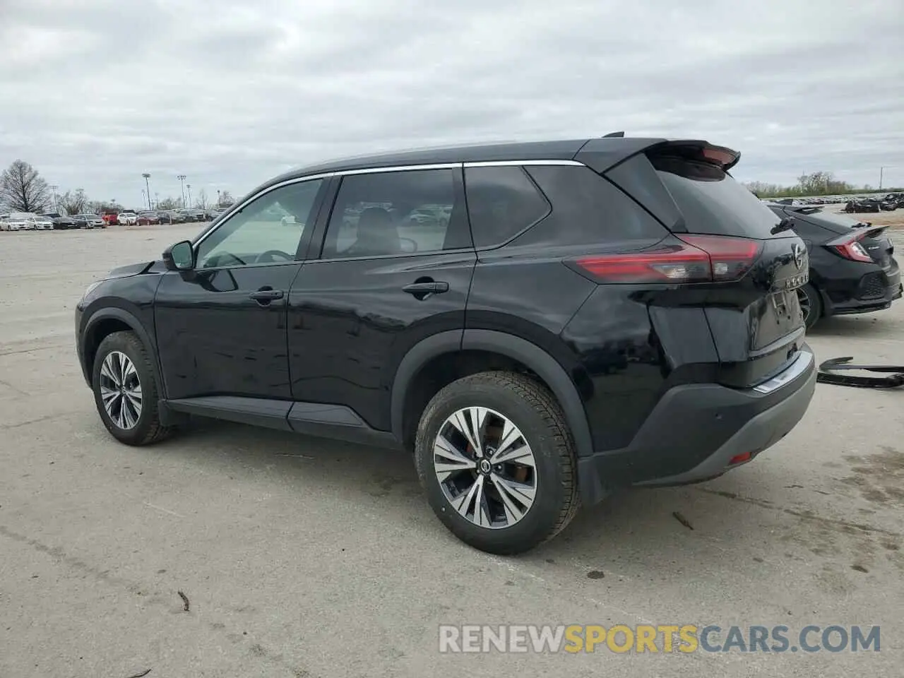 2 Photograph of a damaged car 5N1AT3BA8MC833547 NISSAN ROGUE 2021