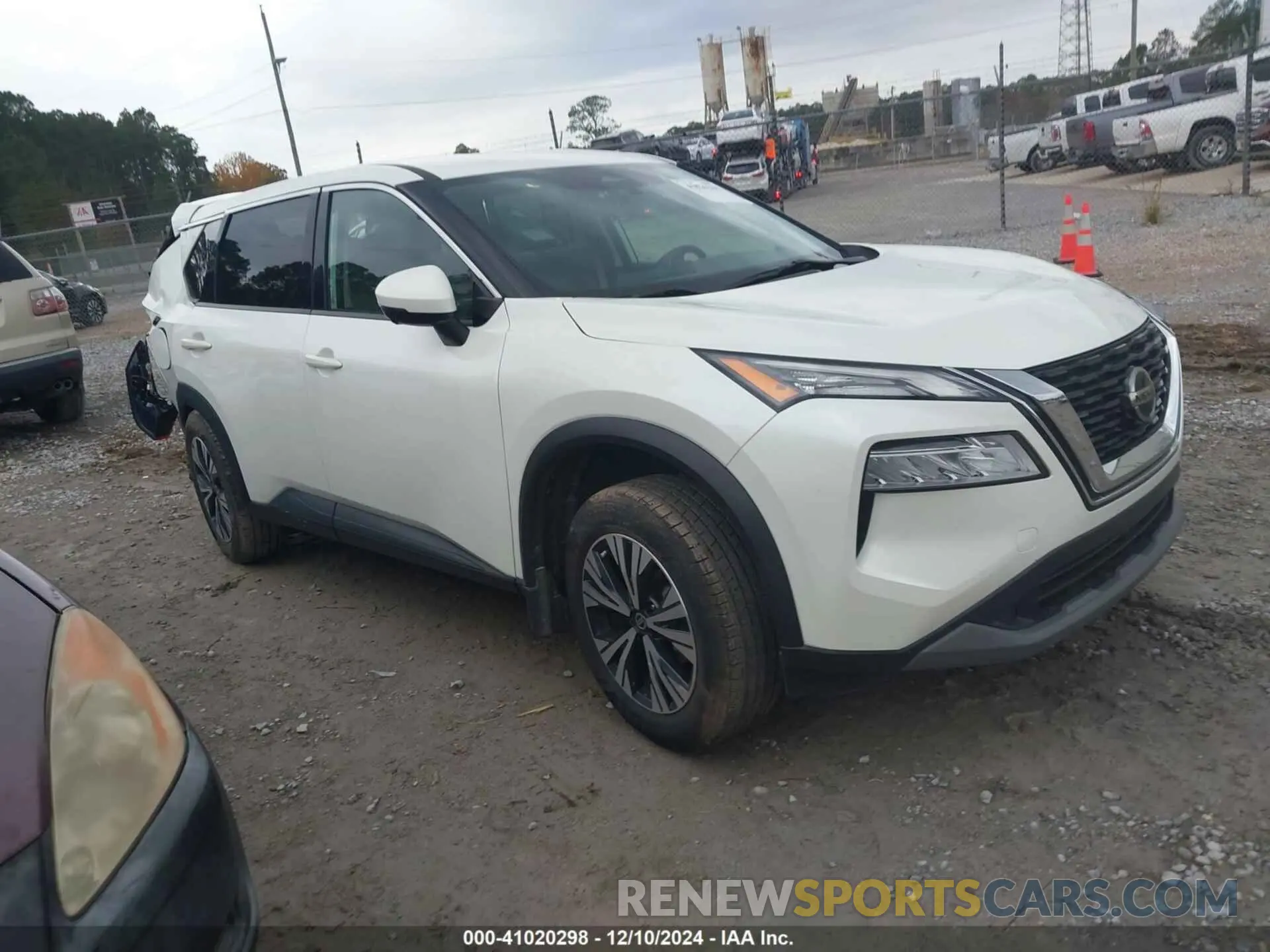 1 Photograph of a damaged car 5N1AT3BA8MC844449 NISSAN ROGUE 2021