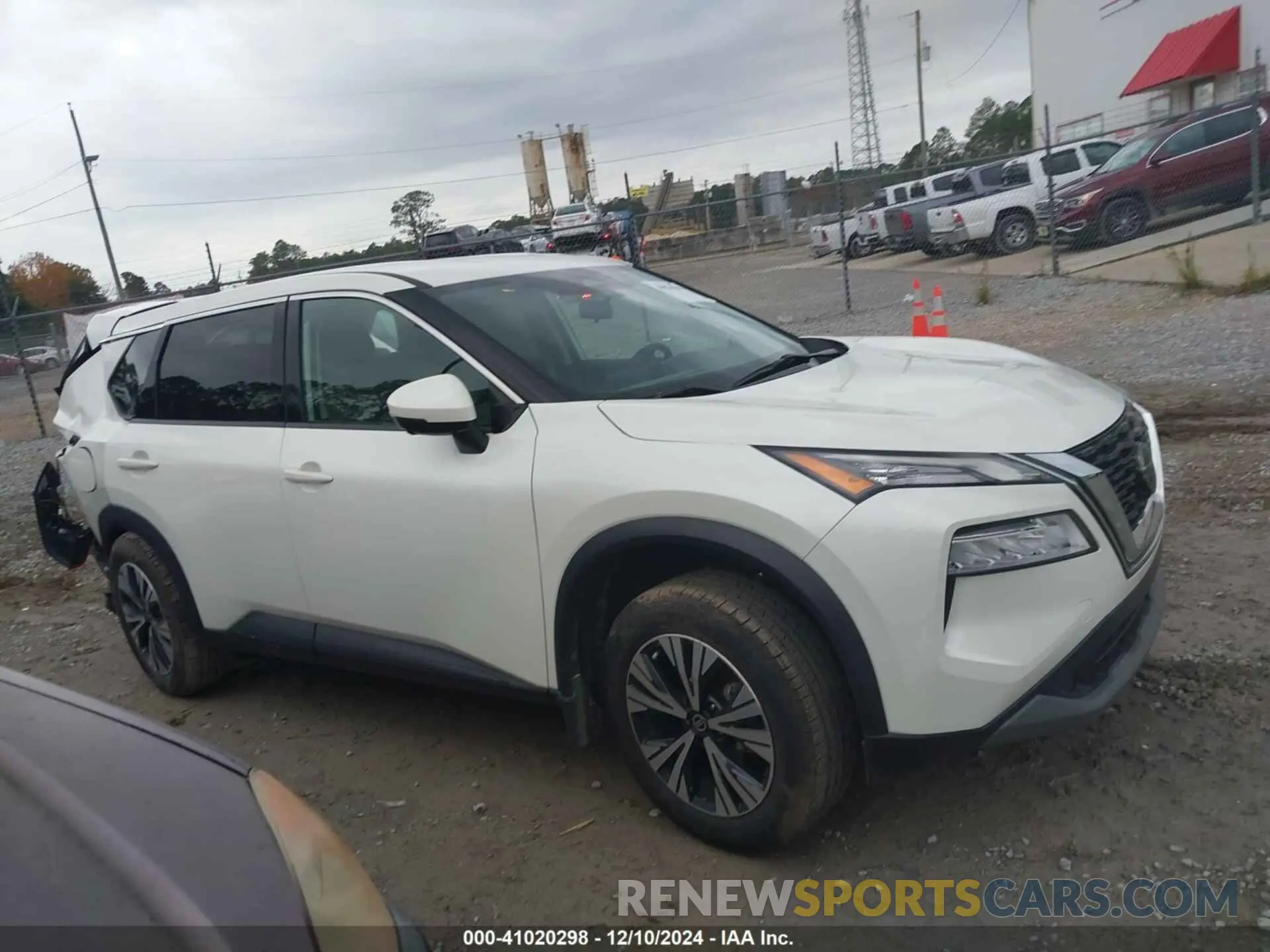 12 Photograph of a damaged car 5N1AT3BA8MC844449 NISSAN ROGUE 2021