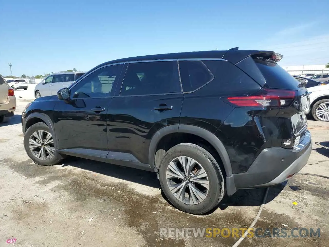 2 Photograph of a damaged car 5N1AT3BA9MC696358 NISSAN ROGUE 2021