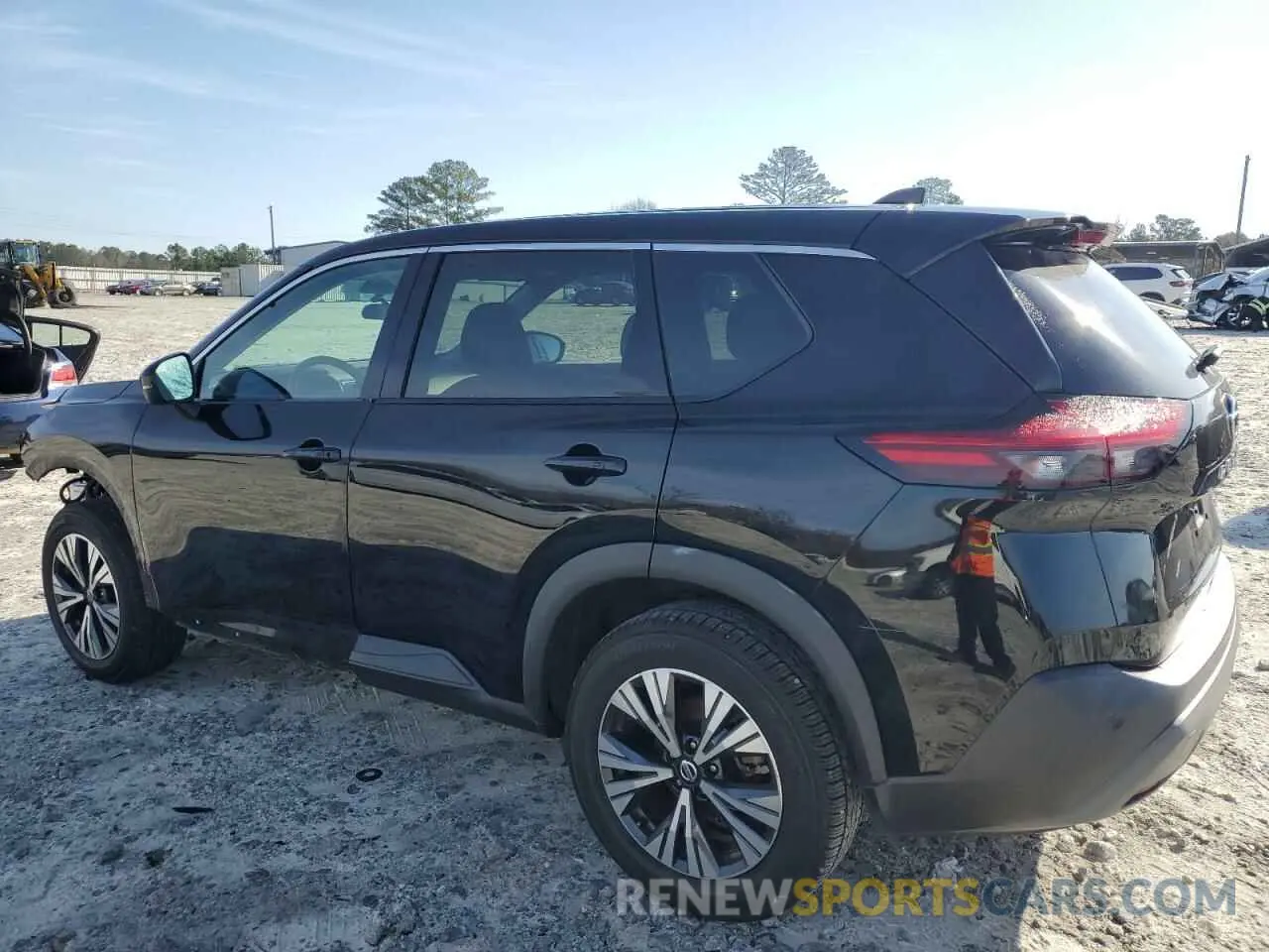 2 Photograph of a damaged car 5N1AT3BA9MC732680 NISSAN ROGUE 2021