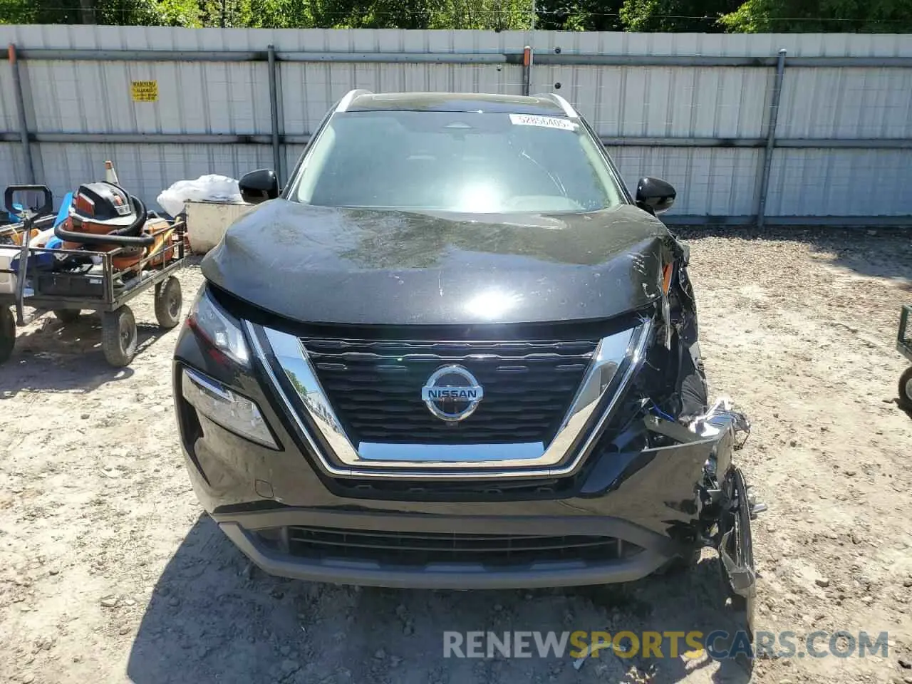 5 Photograph of a damaged car 5N1AT3BA9MC734395 NISSAN ROGUE 2021
