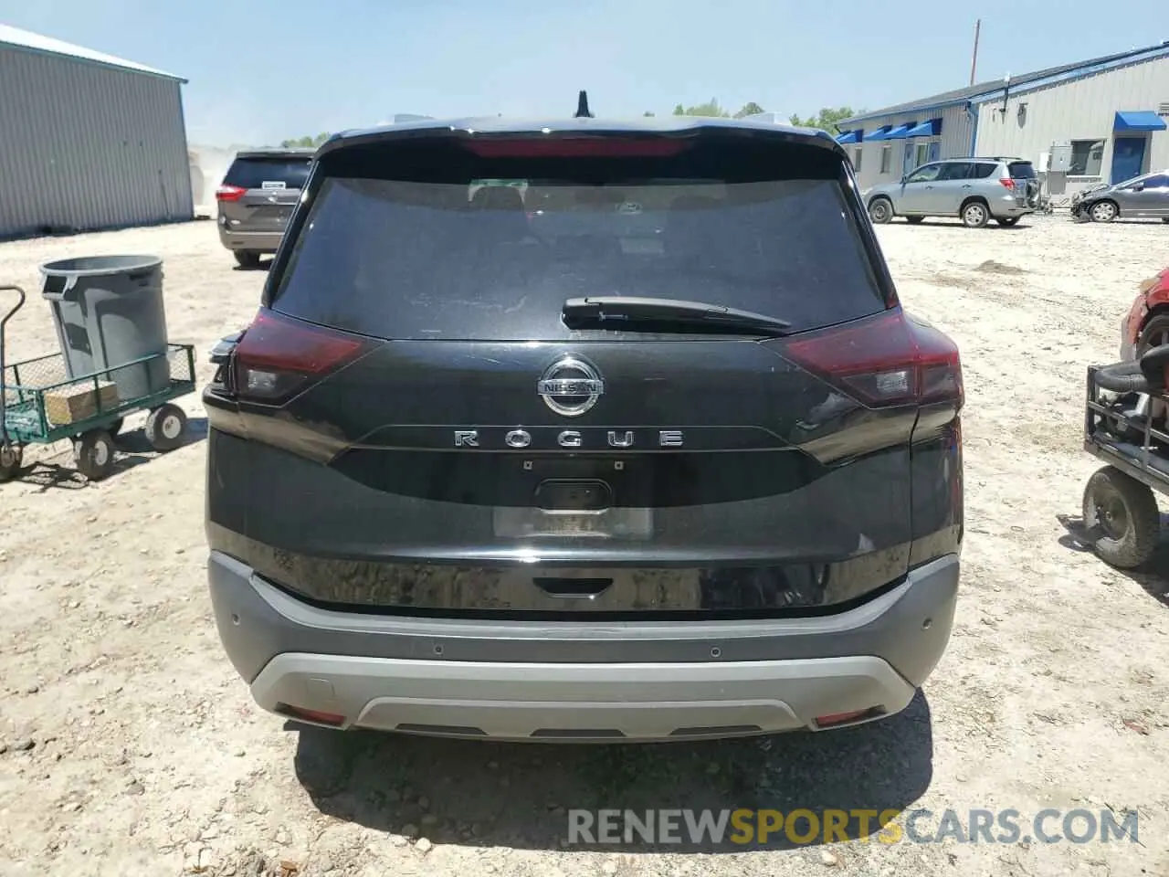 6 Photograph of a damaged car 5N1AT3BA9MC734395 NISSAN ROGUE 2021