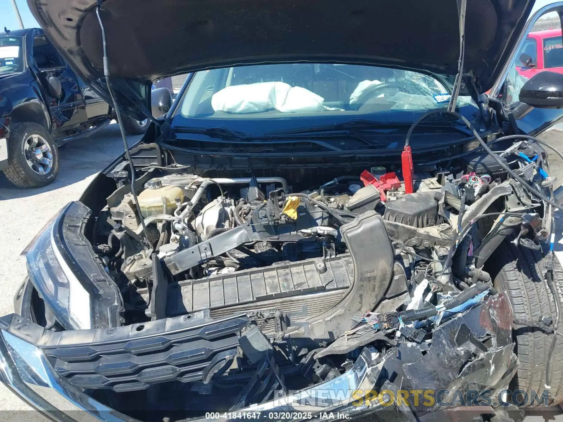 10 Photograph of a damaged car 5N1AT3BA9MC735403 NISSAN ROGUE 2021